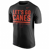 Miami Hurricanes Nike Local Verbiage Dri-FIT Legend WEM T-Shirt - Black,baseball caps,new era cap wholesale,wholesale hats